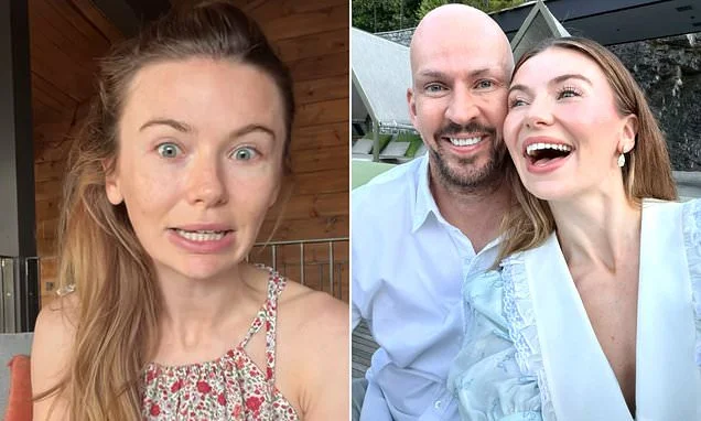 Georgia Toffolo reveals she and husband James Watt fled Cap Ferret by boat just hours before the French tourist spot was hit by 'distressing' wildfires which have forced 40,000 to evacuate
