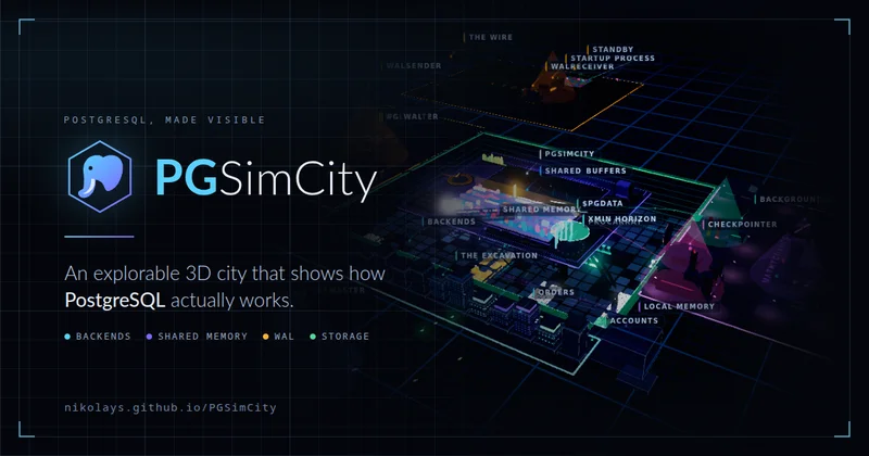 PGSimCity - How PostgreSQL Works