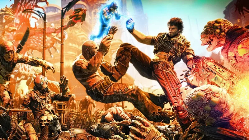 Bulletstorm is the stupidest game ever made, and also one of the cleverest shooters ever