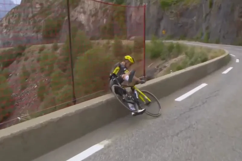 Tour de France organisers praised for ‘saving life’ of rider Sepp Kuss after terrifying mountain crash