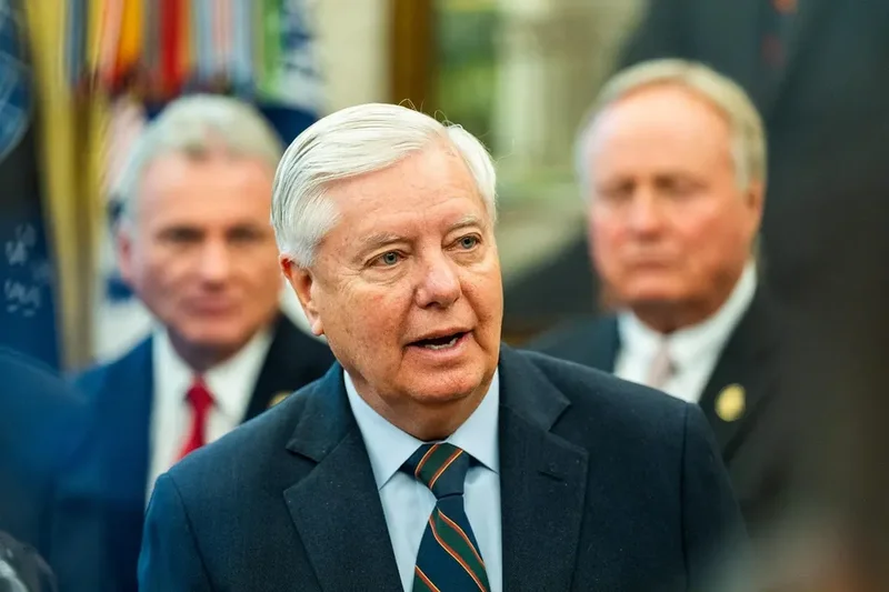 Trump Says Lindsey Graham ‘Liked War’—After Viral Clip Of Late Senator Celebrating Iran Attacks