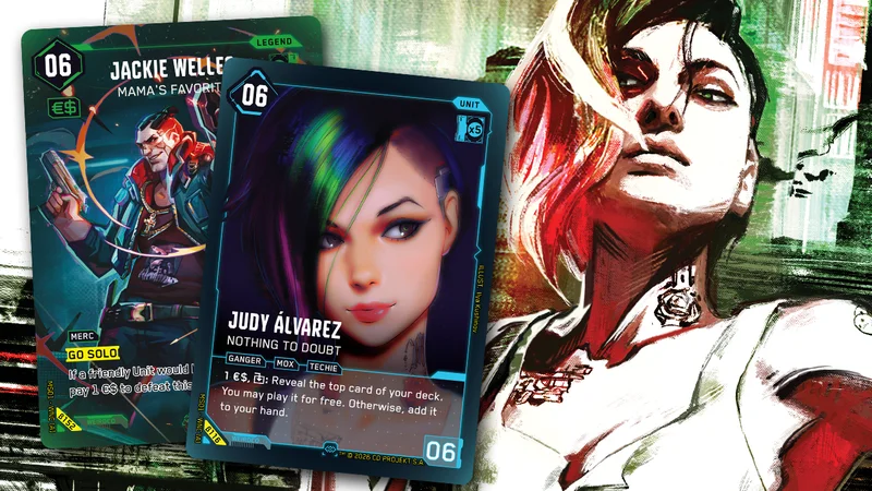 Cyberpunk TCG: Exclusive Reveal of Jackie Welles and Judy Alvarez Cards