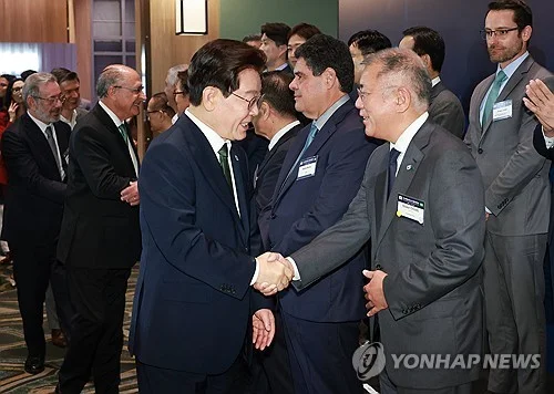 (2nd LD) Lee cites aircraft, critical minerals as areas with high potential for cooperation with Brazil