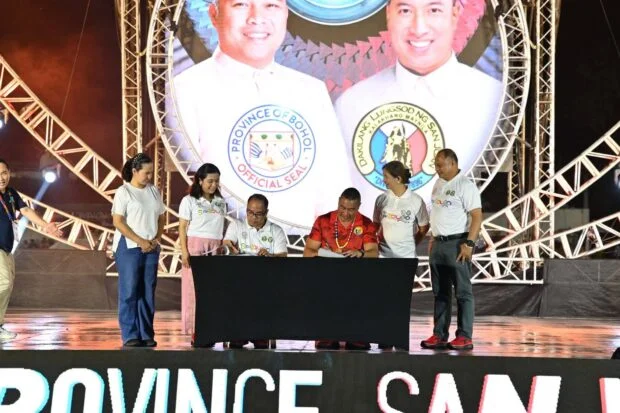 Bloodless covenant: Bohol, San Juan City make sisterhood pact