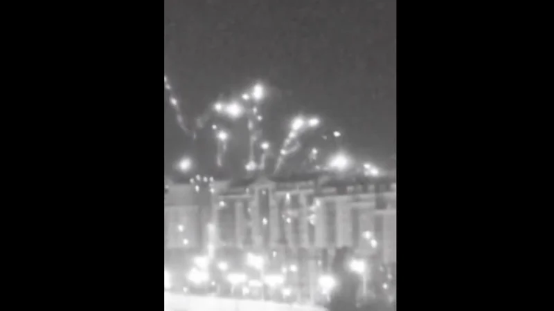 Moment Ukrainian drones strike Russia’s Belgorod
