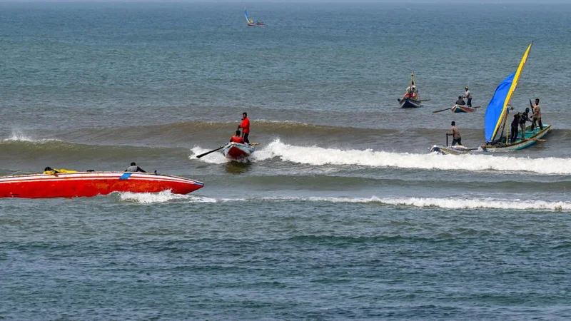 Andhra fishermen asked not to venture into sea as depression forms over Bay of Bengal