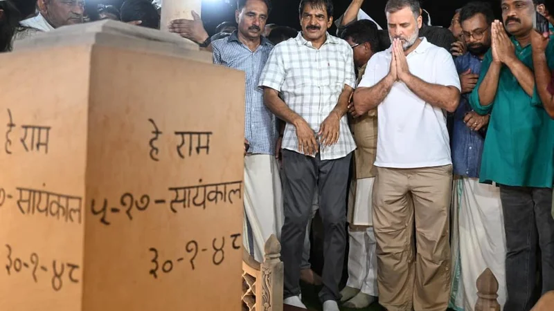 Congress, INDIA bloc MPs pay homage to students who died over NEET paper leaks at Gandhi Smriti