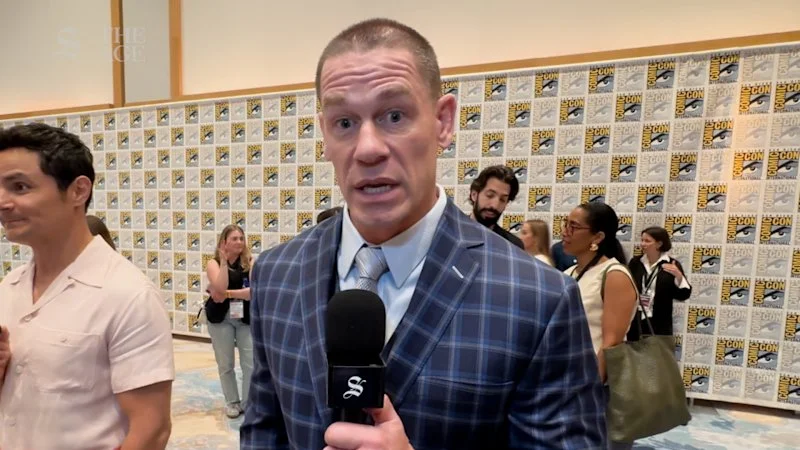 Matchbox star John Cena at Comic-Con: "I'm a petrolhead."