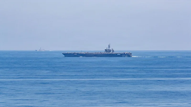 US Navy’s Forward-Deployed Carrier Now In Waters Claimed By Beijing