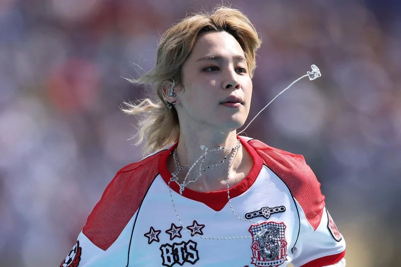 BTS' Jimin's World Cup final halftime shirt fetches $110,000 at US charity auction