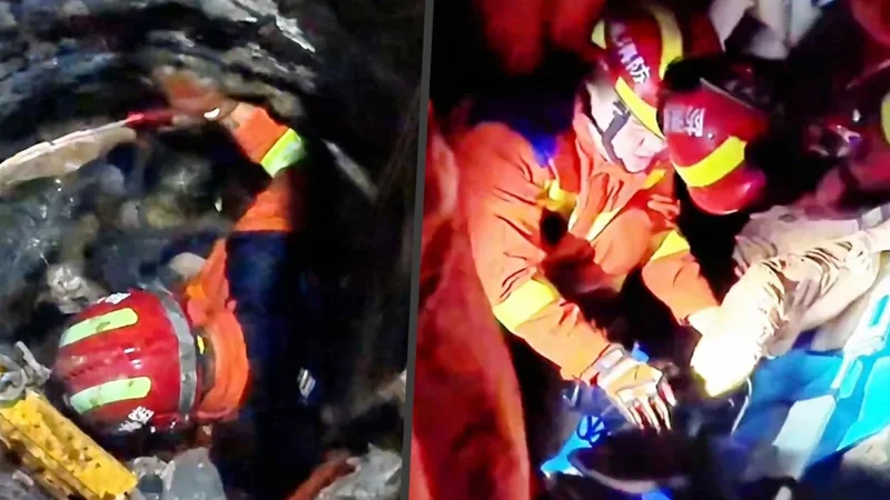 Chinese husband jumps into deep well to stay with wife after cicada hunt goes wrong
