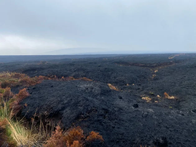 Gorse fire in Wicklow extinguished, while firefighters continue to tackle Slievenamon blaze