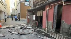 Magnitude 7.1 quake in Japan leaves several injured