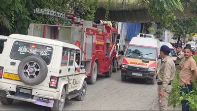 Several workers trapped in Sikkim tunnel after methane blast triggers landslide