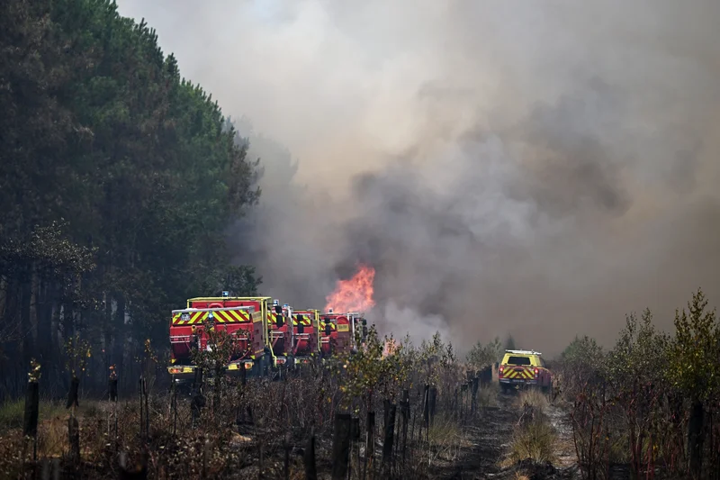 With wildfires raging in France and Spain, fire crews race against next heat wave