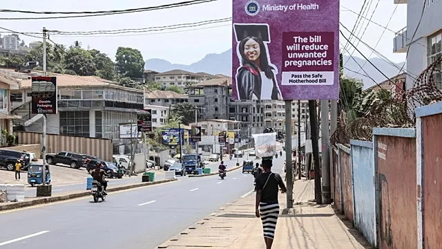 Sierra Leonian women turn to rickshaw driving to survive