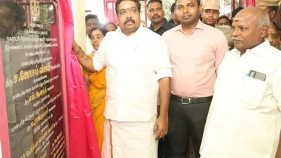 Minister Rajkumar inaugurates classrooms in Cuddalore