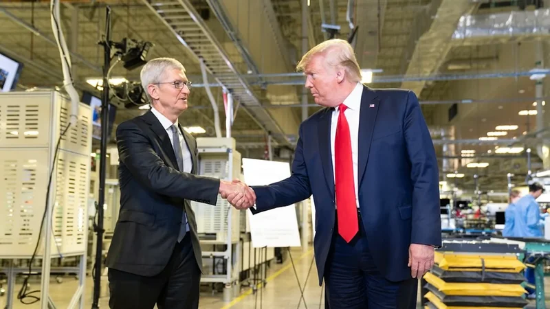 Trump vows retaliation over EU fines against Apple and other ‘GREAT’ US tech giants