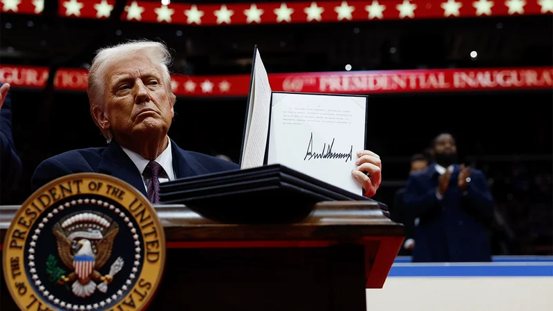 Trump orders signs outside Smithsonian museum amid row over its depiction of American history
