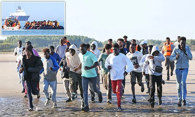 Hundreds more migrants rush to board Channel dinghies just hours after Andy Burnham boasted of success in stopping them