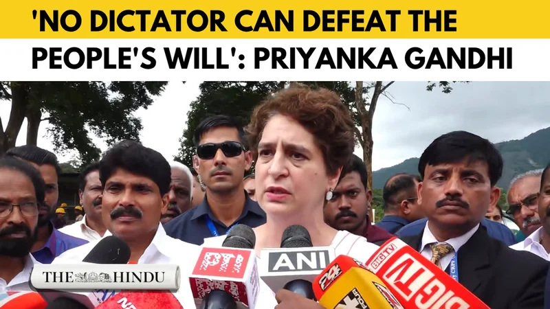 Priyanka Gandhi hails “victory for India’s youth” following Dharmendra Pradhan’s resignation