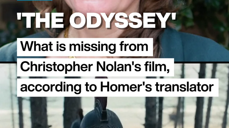 'The #Odyssey': What's missing from #Nolan's film according to Homer's translator