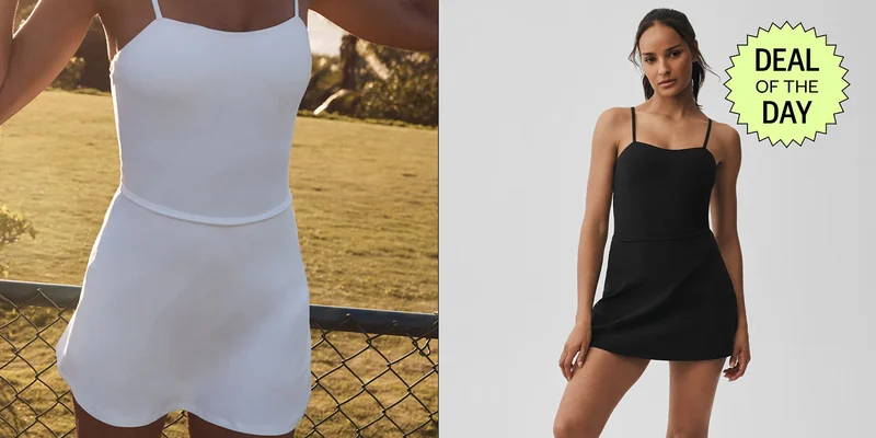 Alo’s popular workout dress is under $85 right now