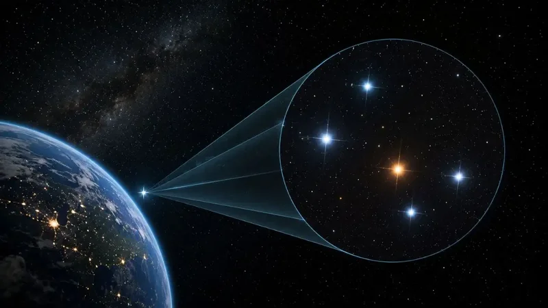 Hubble discovers four hidden stars just 65 light-years from Earth, unseen until now