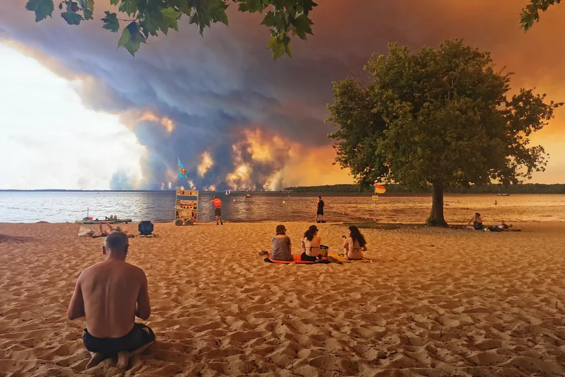 It’s so hot in France that a wildfire created a never-before-seen lightning cloud that ignited even more fires