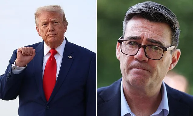 Donald Trump will 'tolerate' Andy Burnham... for now: White House figures predict Britain could get ANOTHER Prime Minister before end of US President's term