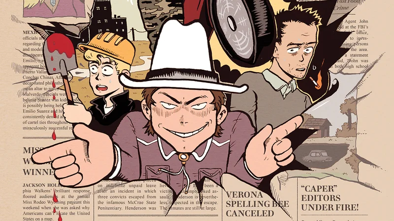 American Caper From Absurd Ventures' Dan Houser Is Getting a Double-Sized Season Finale Issue #12 - Exclusive | Comic Con 2026