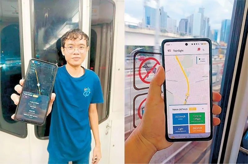 Commuter develops app to monitor LRT, MRT trains