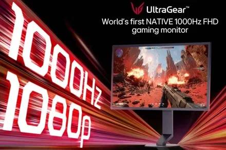 LG’s bonkers 1,000Hz gaming monitor is now available for $1,000