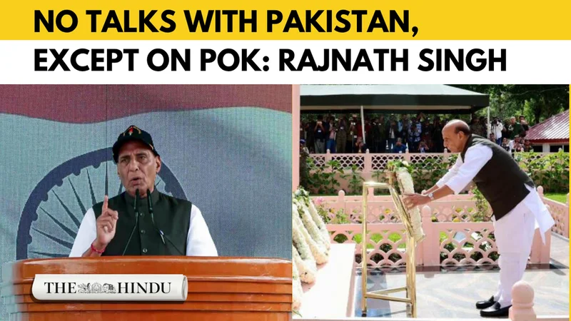 Watch: Rajnath’s strict message to Pakistan on Kargil Vijay Diwas
