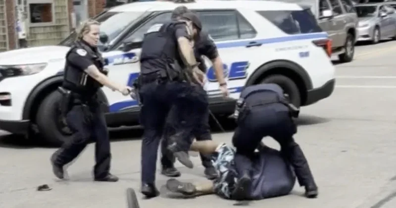 Protests after police shoot and kill man allegedly armed with a knife in Wisconsin