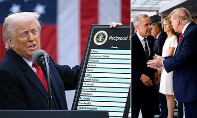 Trump unleashes shock 50% tariffs on Canada in explosive trade war over wine, cars and hockey sticks
