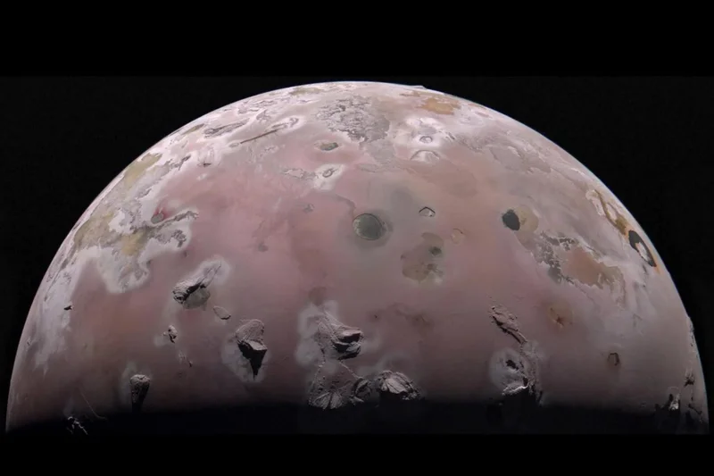 NASA Detects Intense Heat Beneath Io, Jupiter’s Most Volcanic Moon