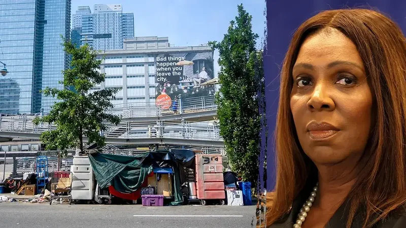 Letitia James faces scrutiny after New York City spends $81,700 per homeless person amid shelter scandals