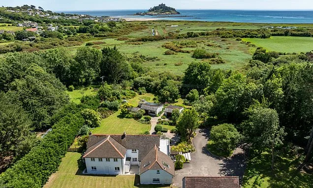 Stunning country home with incredible views of iconic St Michael's Mount goes on sale for £1.5million