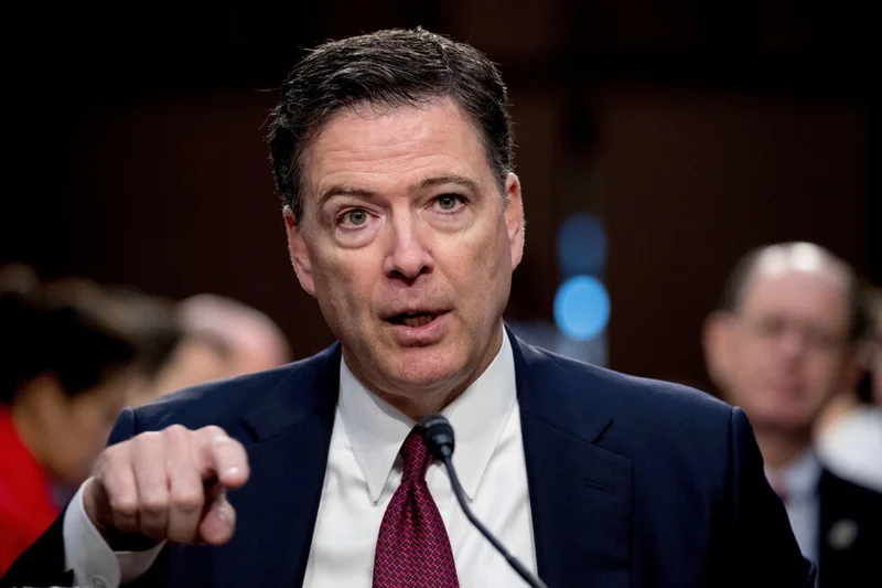 Comey says seashells post was political speech - not a threat - as he presses to dismiss charges