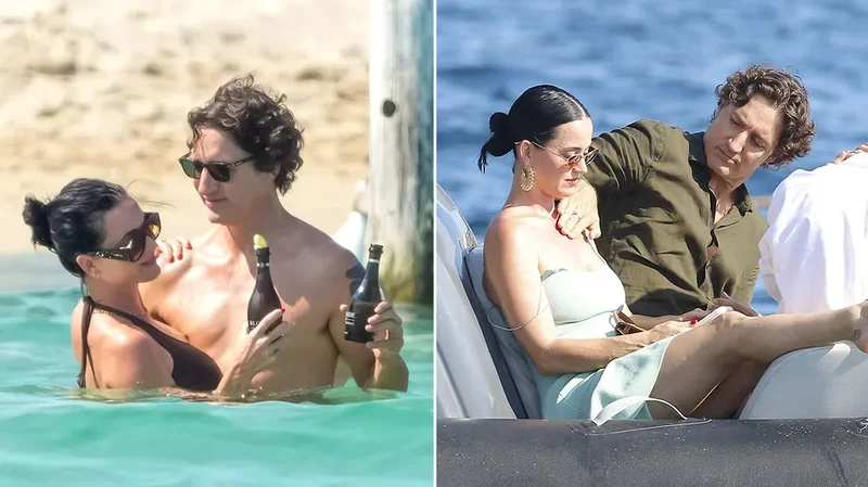 Justin Trudeau can't keep his hands off Katy Perry during romantic South of France getaway
