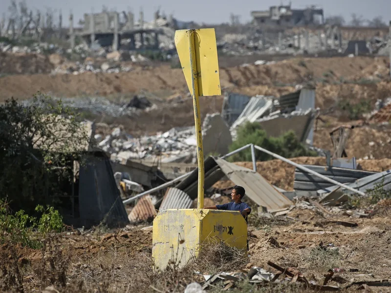 Israel bombs Gaza after displacement orders, kills two Palestinians