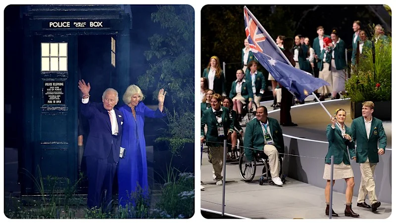 Aussies dazzle in front of royals at Commonwealth Games ceremony