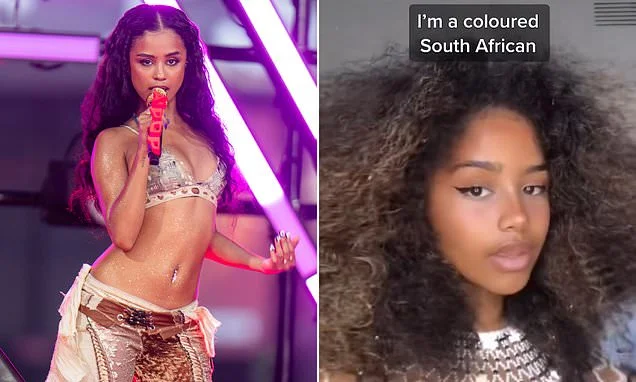 Tyla addresses backlash after being accused of 'sparking a culture war' by describing herself as a 'coloured South African'