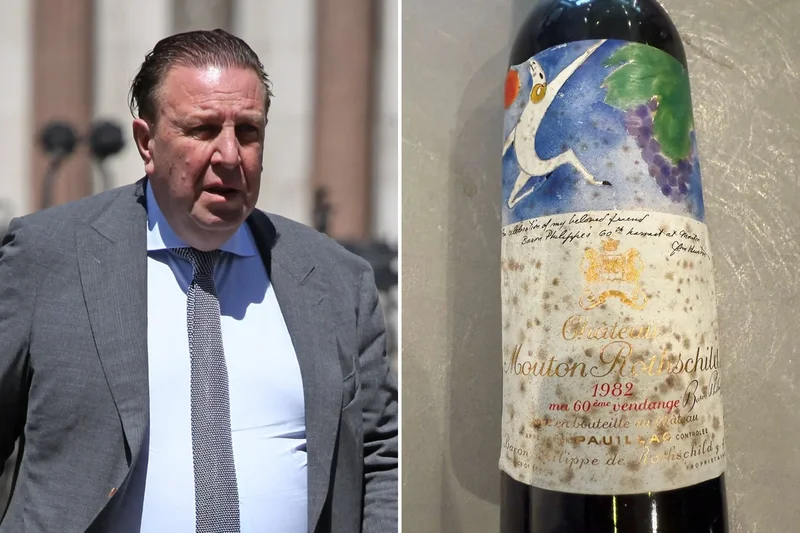 Multi-millionaire master tailor sues over claim leaky fridge let his £1m wine collection go ‘mouldy’