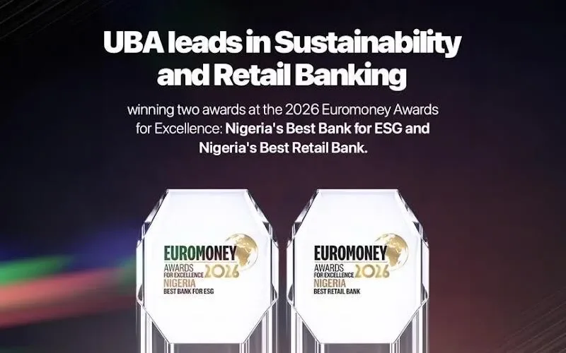 UBA sweeps top honours at 2026 Euromoney Awards, named Nigeria’s Best ESG