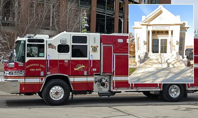 Bride-to-be accused of setting fire to Mormon CHURCH the day before her wedding