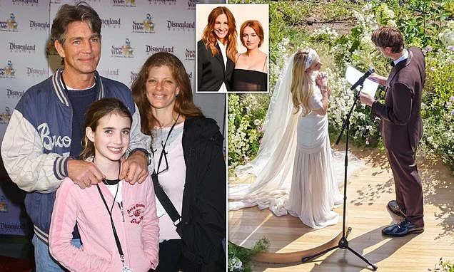 Inside toxic rift that tore apart Emma Roberts' family: Friends reveal painful real reason her dad was cut from wedding... why she will NEVER forgive him... and aunt Julia's strict 'no help' policy