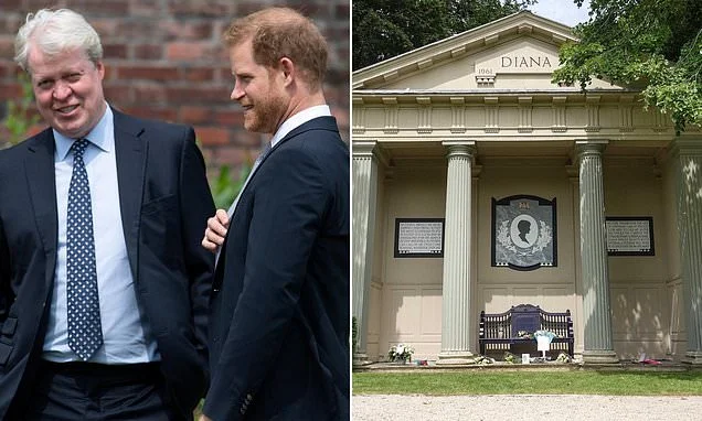 Meghan and Harry were accused of being 'tasteless' after visiting Diana's grave. But this is the quiet show of support from Earl Spencer so many missed - and what it reveals about his relationship with the couple: RICHARD EDEN