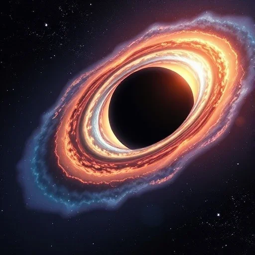 A Wandering Black Hole Meets a Wandering Star